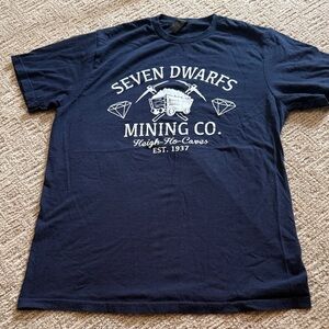 Seven Dwarfs Mining Co. Navy Blue T-Shirt